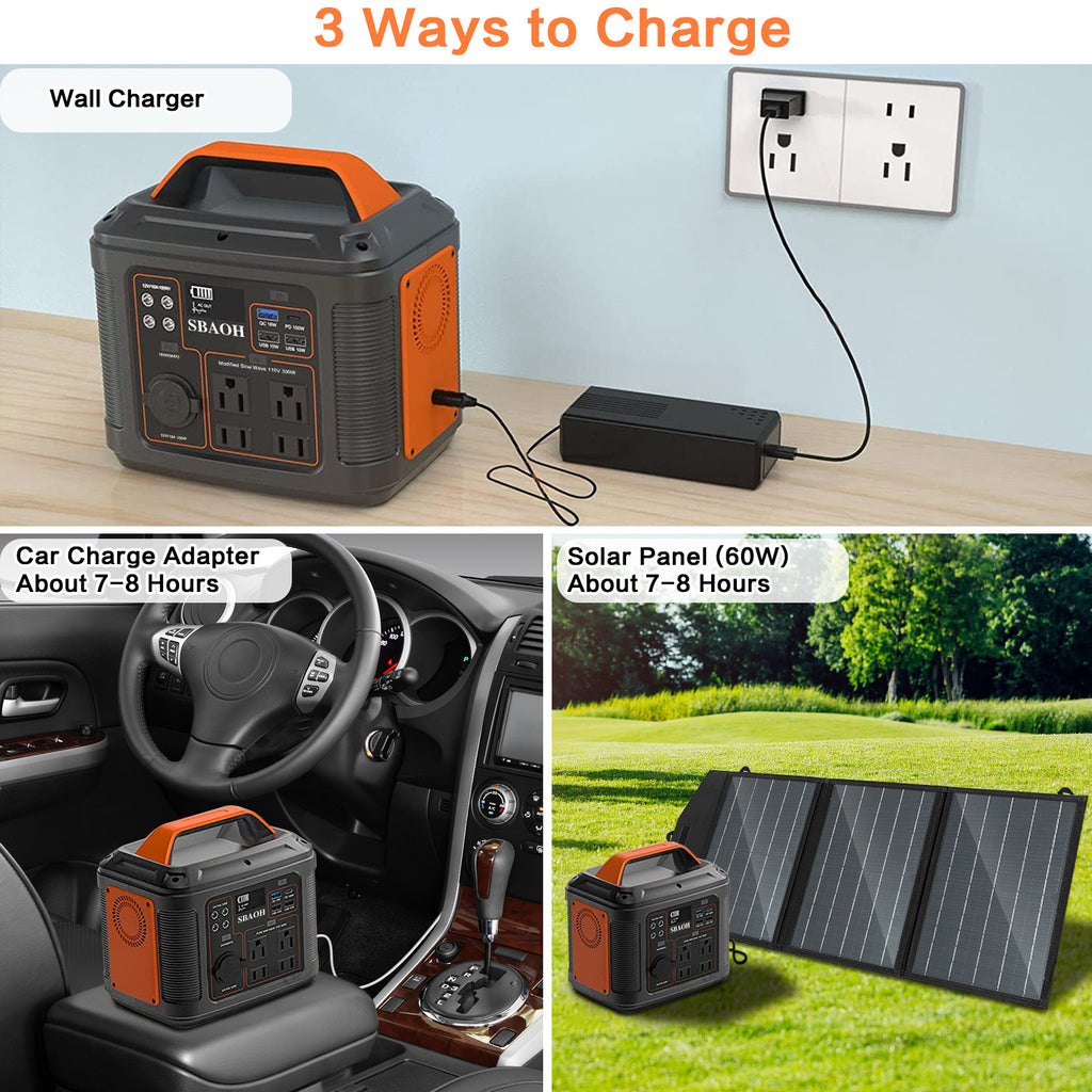 US Plug Portable Power Station