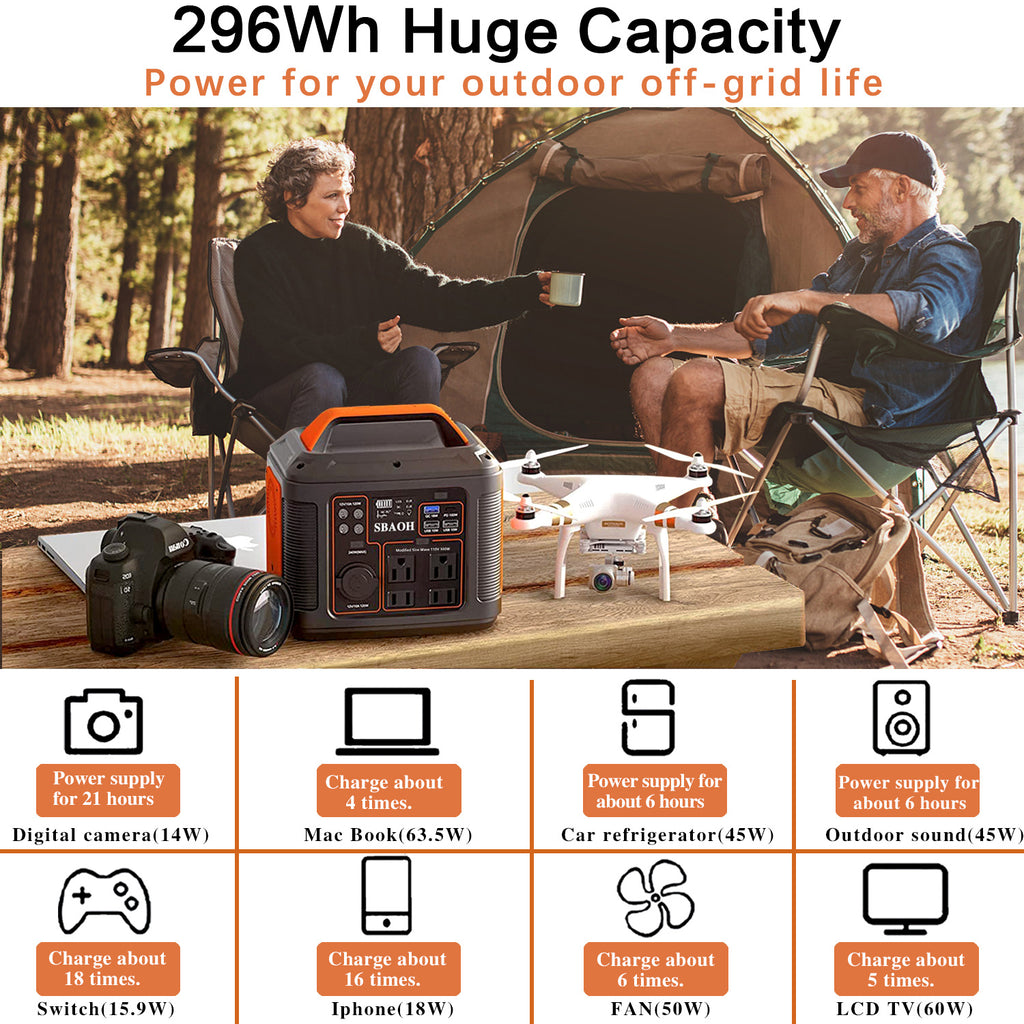US Plug Portable Power Station