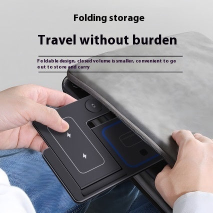 15W 3 In 1 LED Fast Wireless Charger Stand For Smart Phone, Watch & Airpod pros
