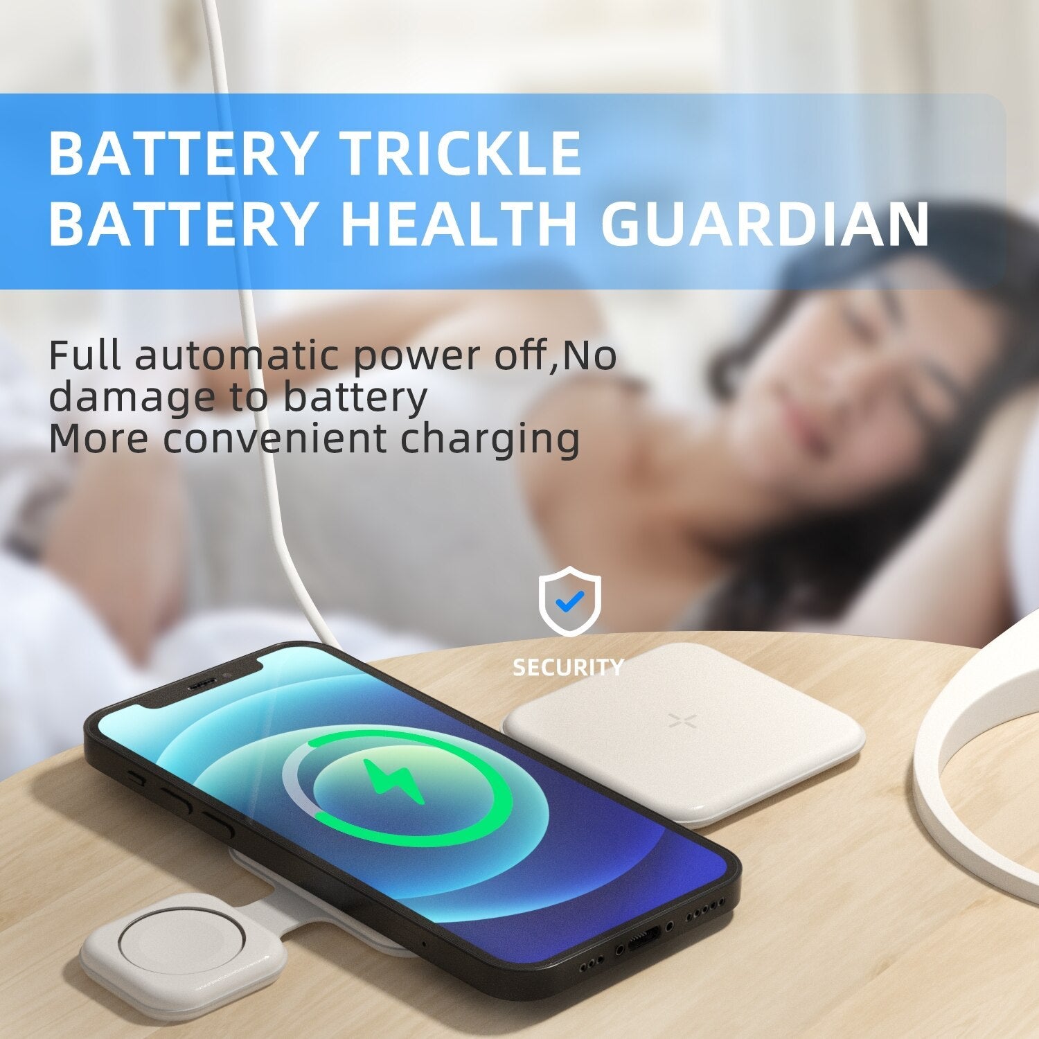3 In 1 Magnetic Charging Station - Foldable Wireless Charger